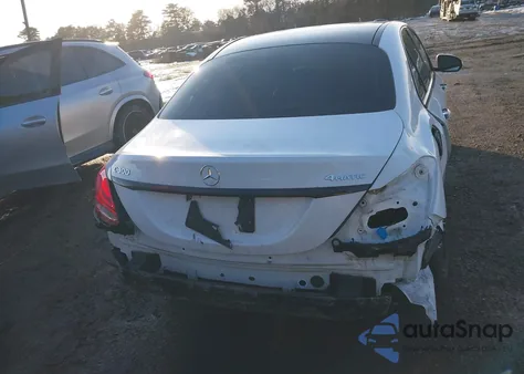 2017 Mercedes-Benz C 300 4Matic from USA, damaged, VIN 55SWF4KB4HU219800